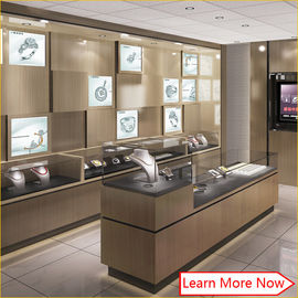 Fabrica de diseño personalizado de relojes de moda vitrina/salón de exhibición/salón de exhibición