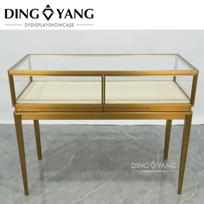 Factory Wholesale Custom Made High End Fashion Jewelry Tabler Display Counter Con Logotipo de la marca de la compañía