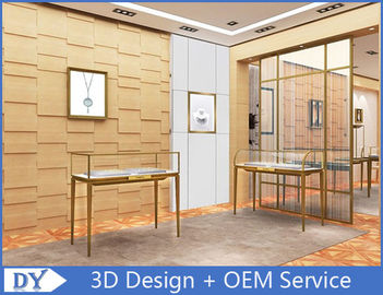 Dispositivos de joyería de diseño 3D de lujo para tiendas / Dispositivos de joyería de vidrio