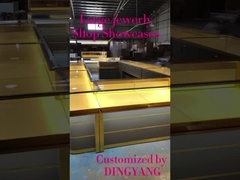 Diseño de vitrinas de joyería profesional y fábrica personalizada