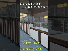 Display Cabinet de joyería sin marco de alta gama hecho a medida