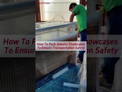 Cómo garantizar la seguridad transporte a larga distancia de joyas vitrinas
